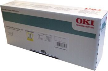 Oki ES7411-44318617 Sarı Orjinal Toner