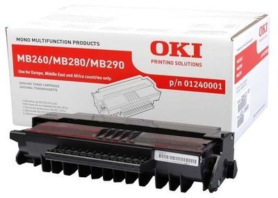 Oki MB260-MB290-01240001 Siyah Orjinal Toner Yüksek Kapasiteli