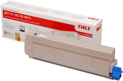 Oki MC770-45396204 Siyah Orjinal Toner Yüksek Kapasiteli