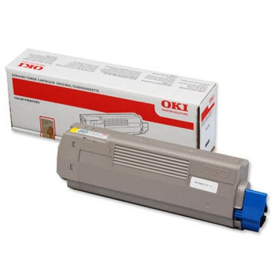 Oki MC851-MC861-44059169 Sarı Orjinal Toner