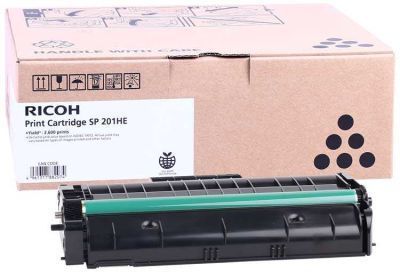Ricoh SP-201HE/407254 Siyah Orjinal Toner Yüksek Kapasiteli