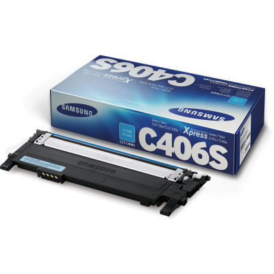 Samsung CLT-C406S/Hp ST988A Mavi Orjinal Toner