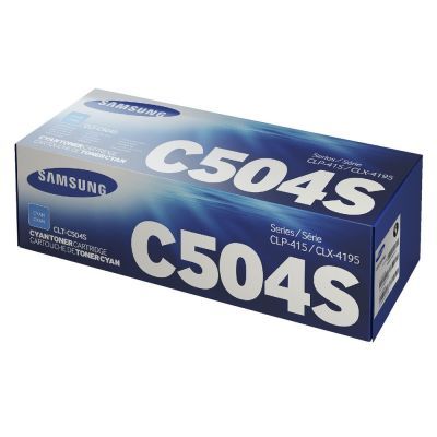 Samsung CLT-C504S/Hp SU029A Mavi Orjinal Toner