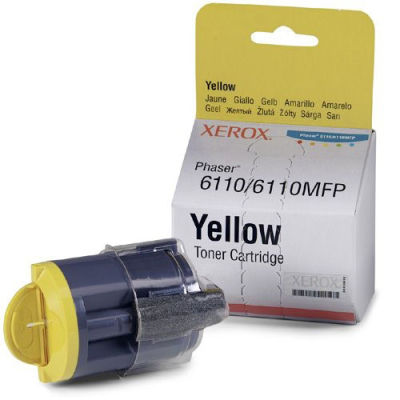 Xerox Phaser 6110-106R01204 Sarı Orjinal Toner