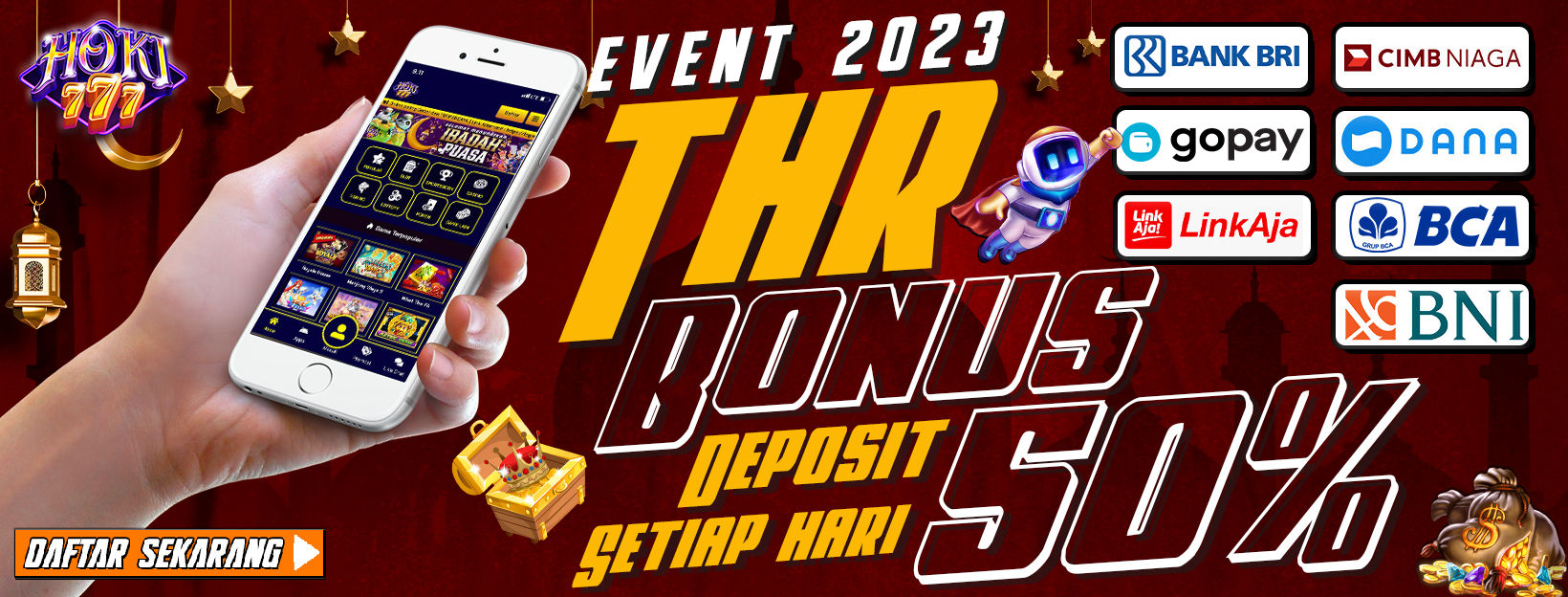 Bonus Deposit 50%