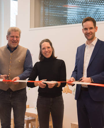 Fröhliche Eröffnung der Kindertagesstätte GOLDBECKchen in Neuried