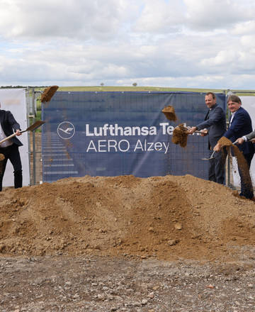 Neues Logistikzentrum ermöglicht Lufthansa Technik Aero Alzey weiteres Wachstum
