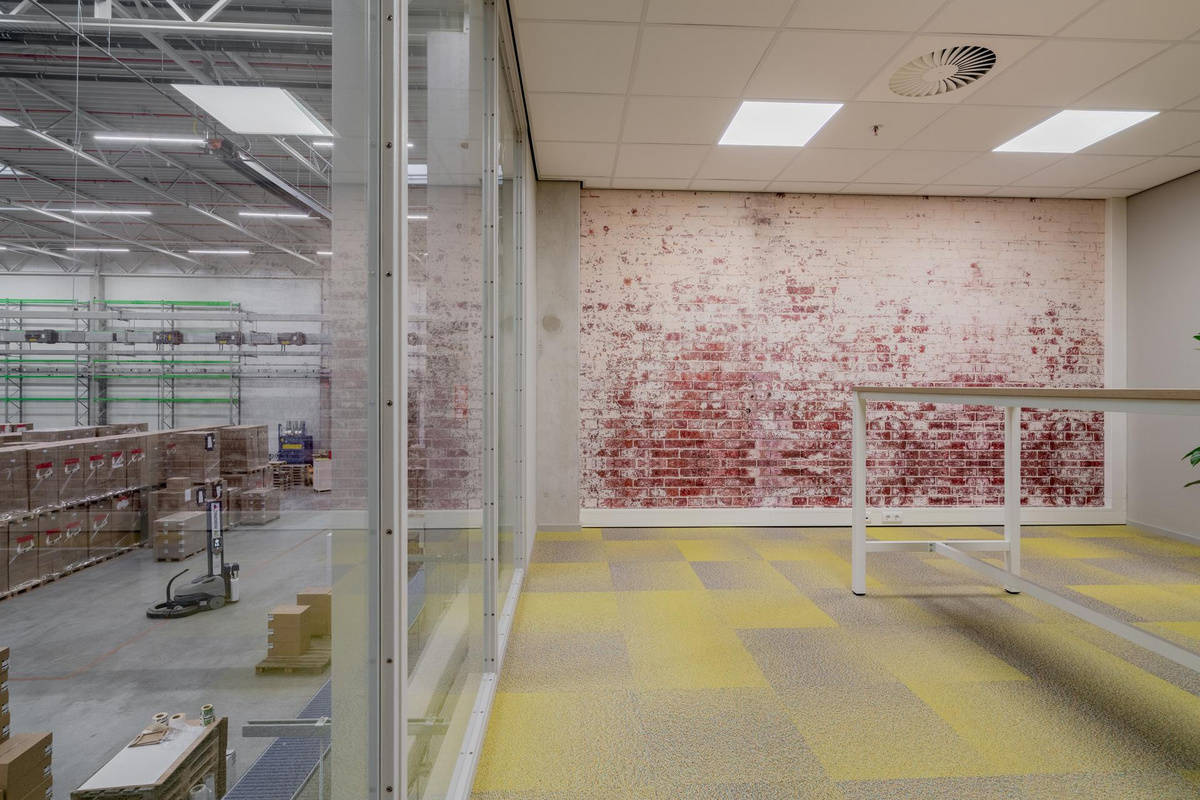 Interior view of the industrial building reference VGP Oosterhout