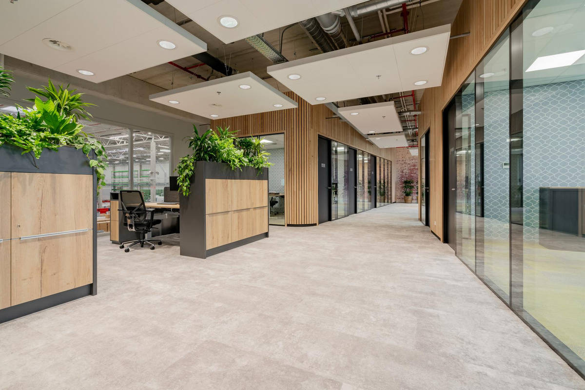 Interior view of the industrial building reference VGP Oosterhout