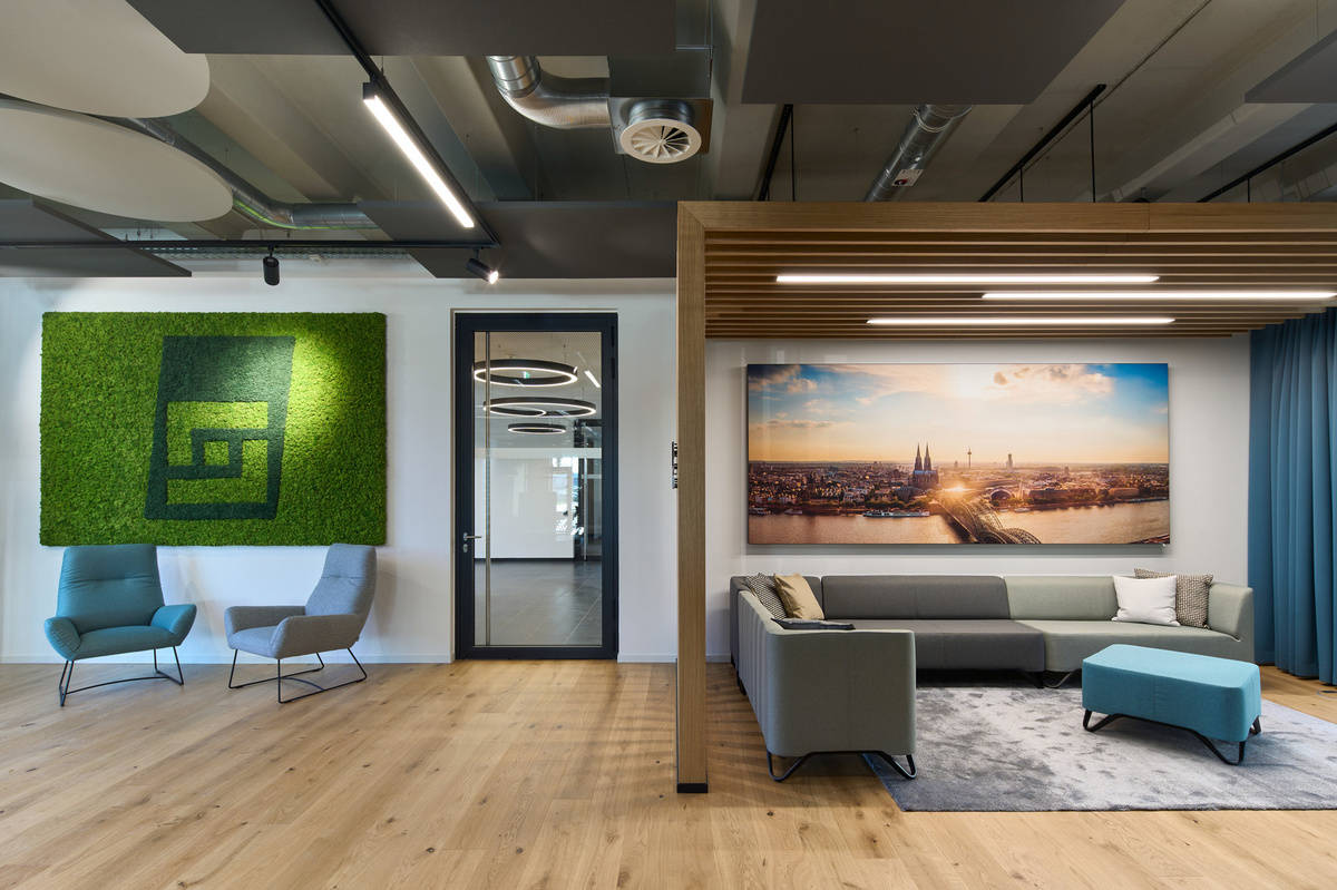 Interior view of the office building reference Waltner Hürth