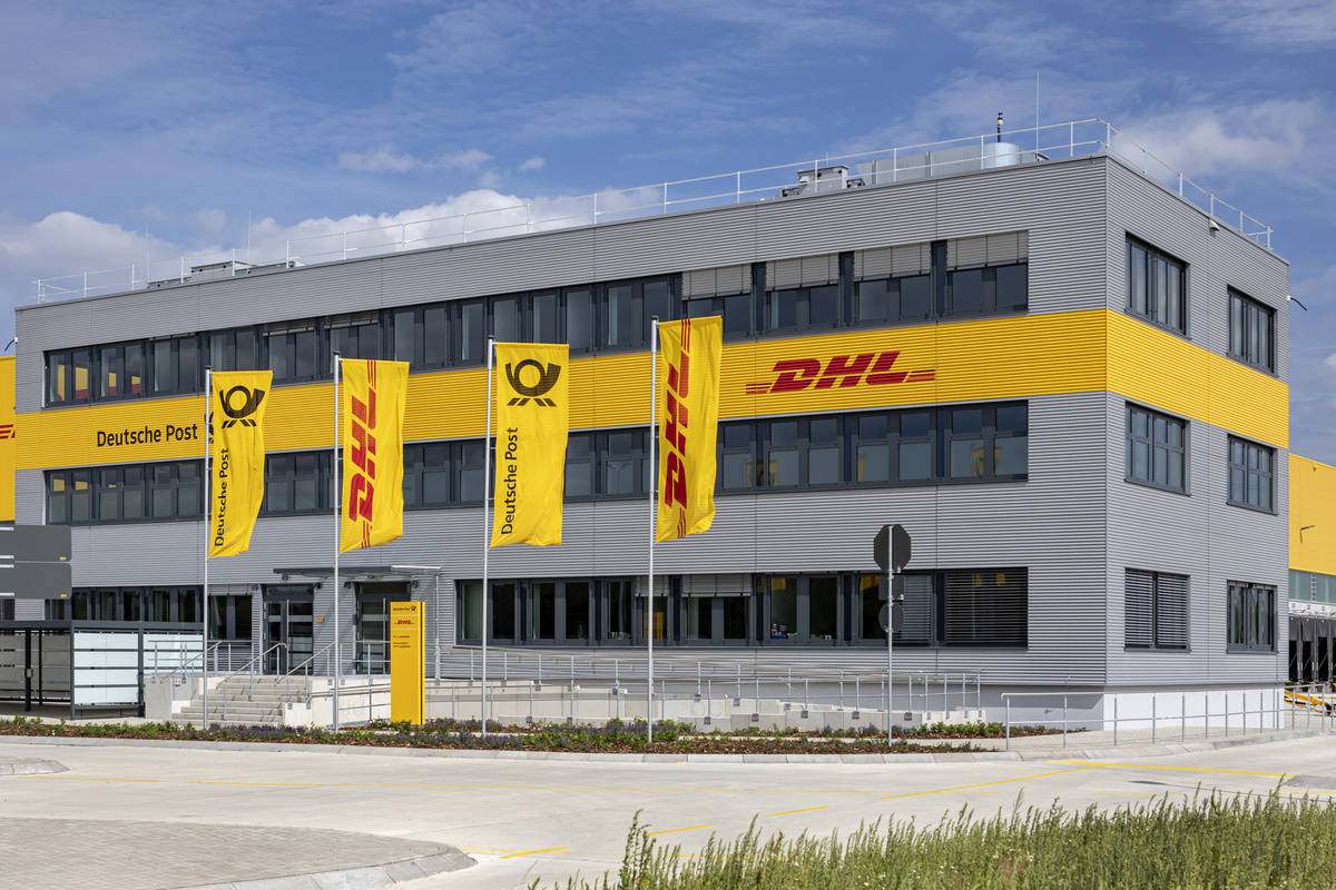 Außenansicht der Hallenreferenz DHL Ludwigsfelde