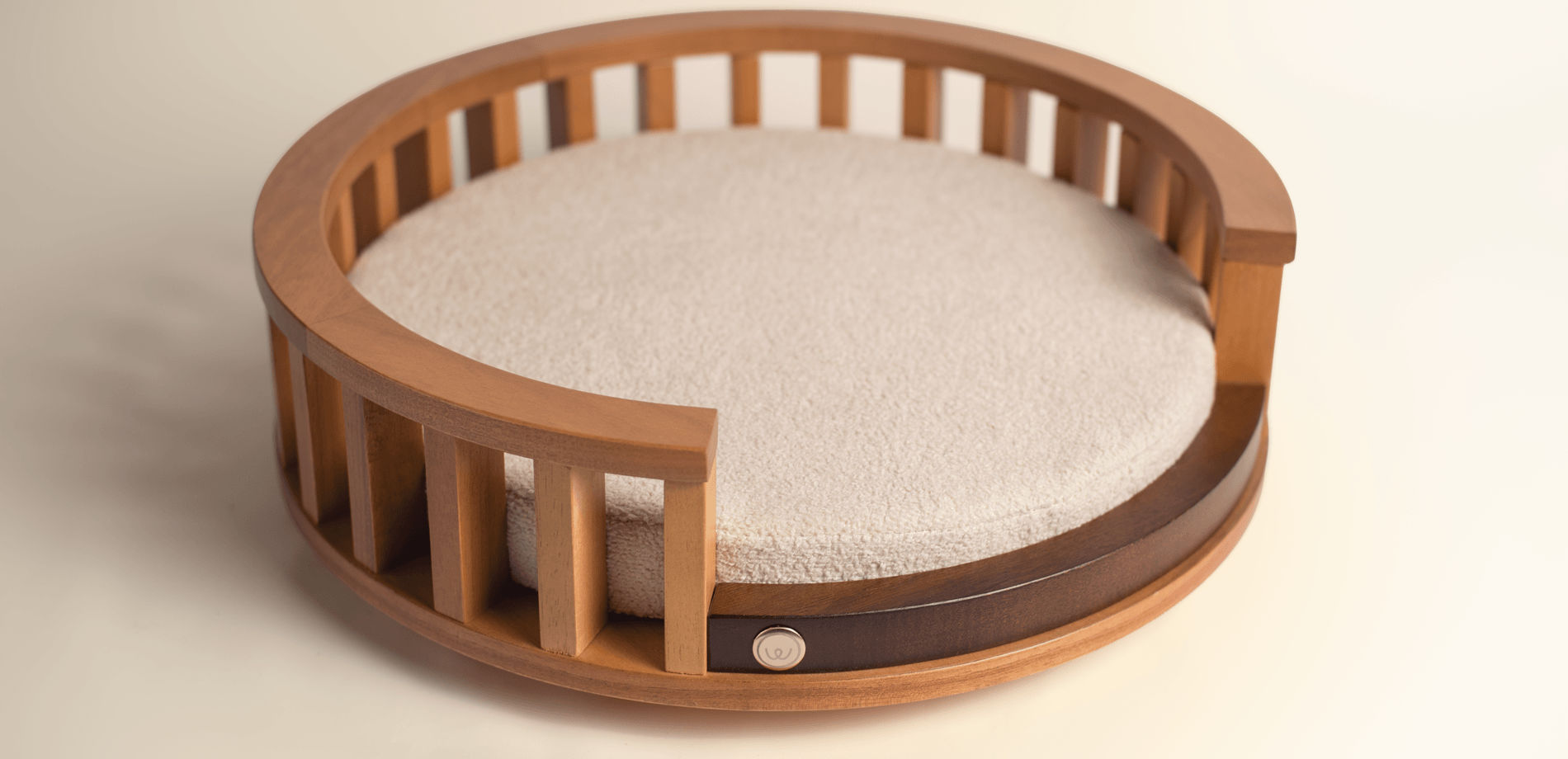 Comedouro Duplo Shell Branco