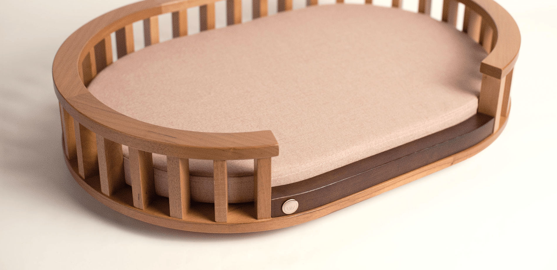 Comedouro Duplo Shell Branco