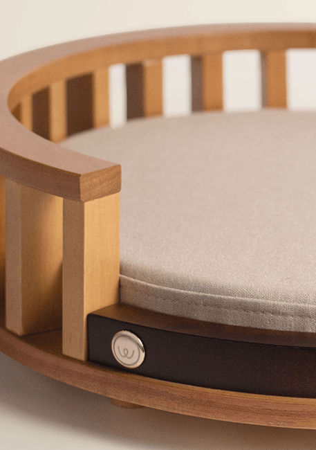 Caminha Couch com tecido Gengibre