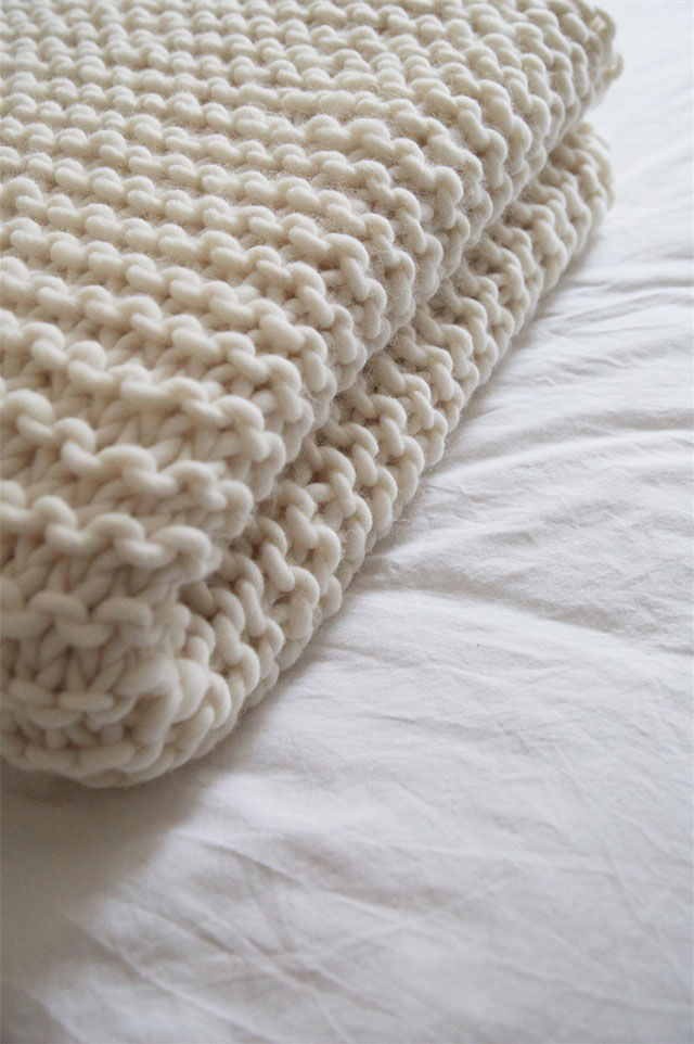 A Guide To How To Knit A Blanket - Wool and the Gang Blog