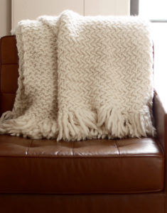 Knit the Koselig Blanket with Wool and the Gang