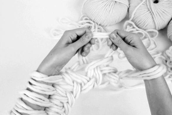 How to make chain stitch - Wool and the Gang Blog