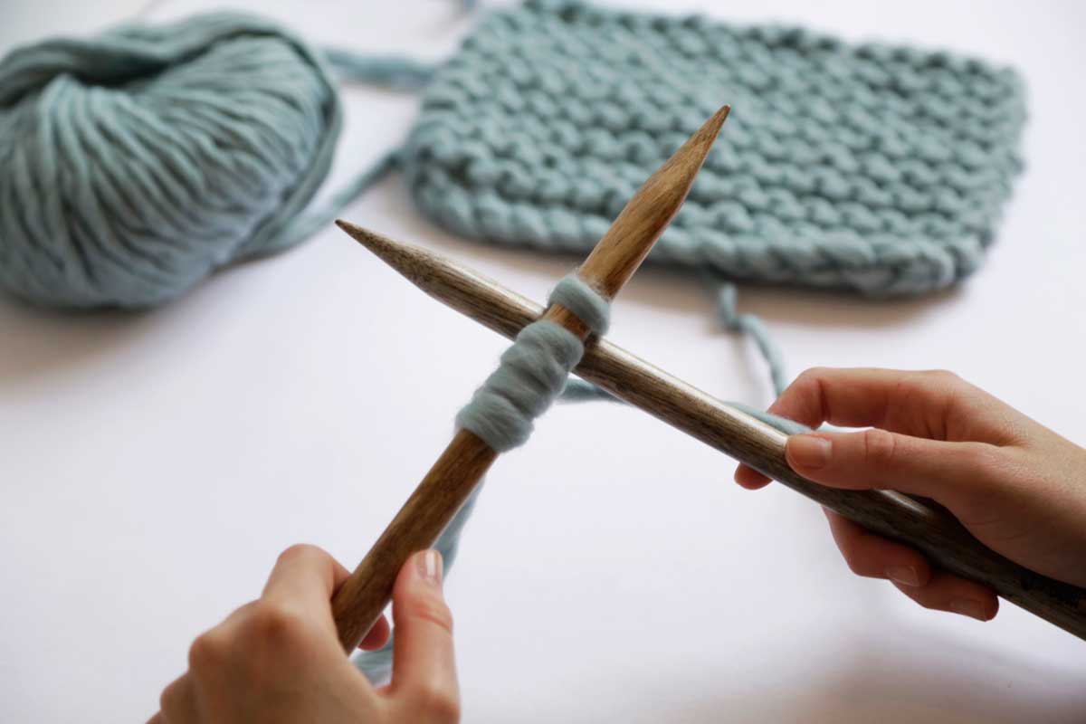 Learn how to knit a sweater with Wool and the Gang