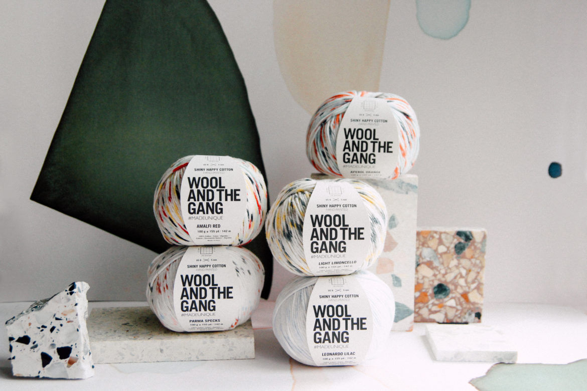 The Process Behind Shiny Happy Cotton Hand Painted