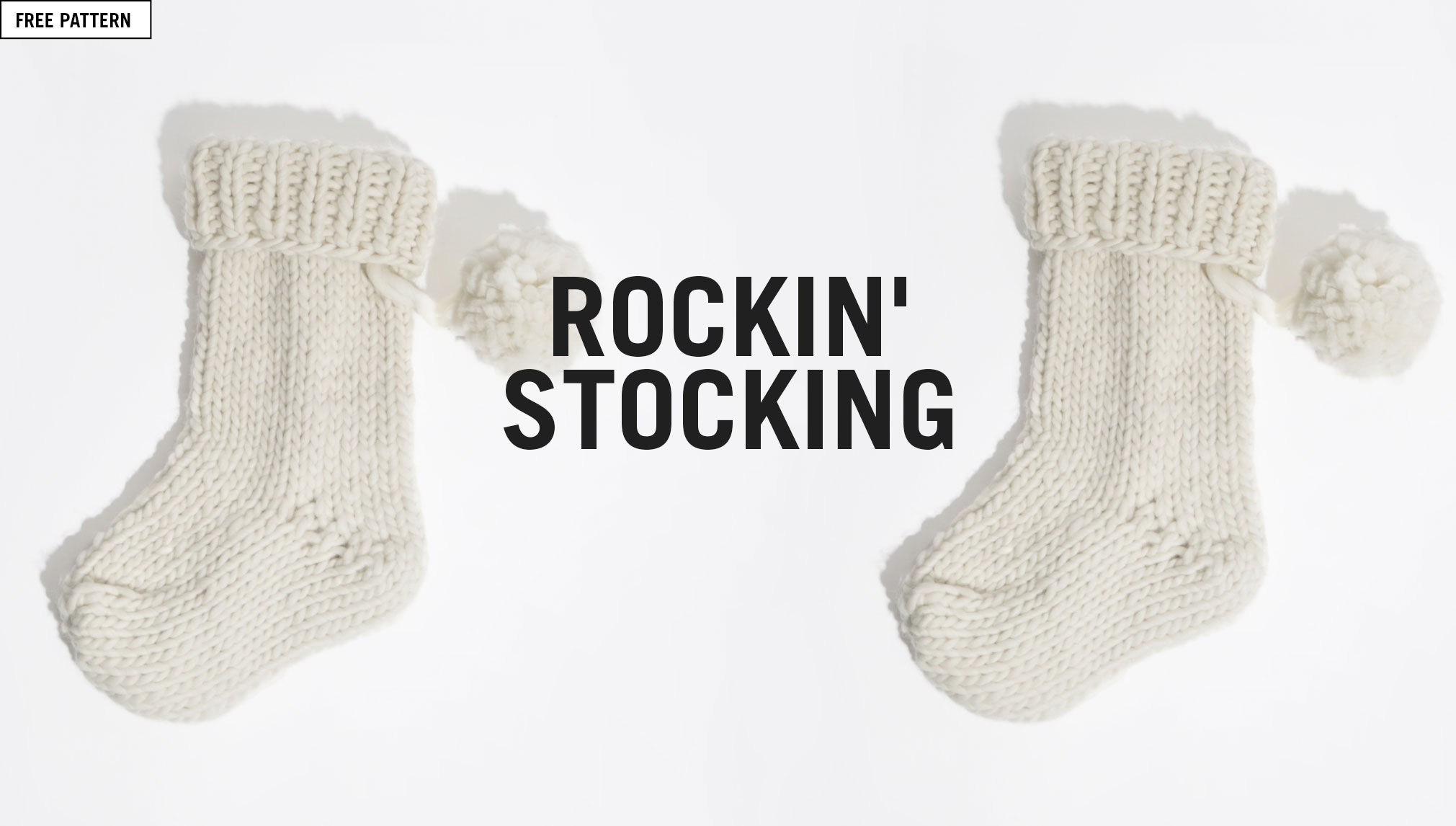 Rockin' Stocking Free Knitting Pattern - Wool and the Gang Blog