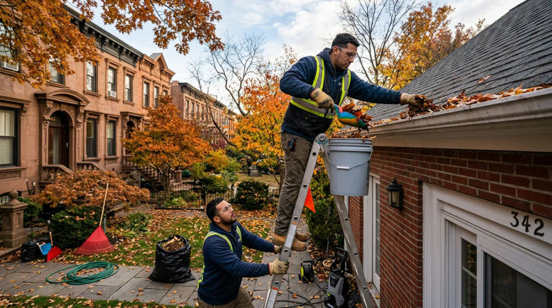 Professional Gutter Cleaning in New York