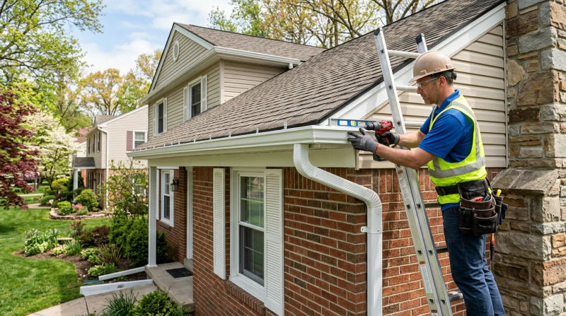Seamless Gutter Installation in New York