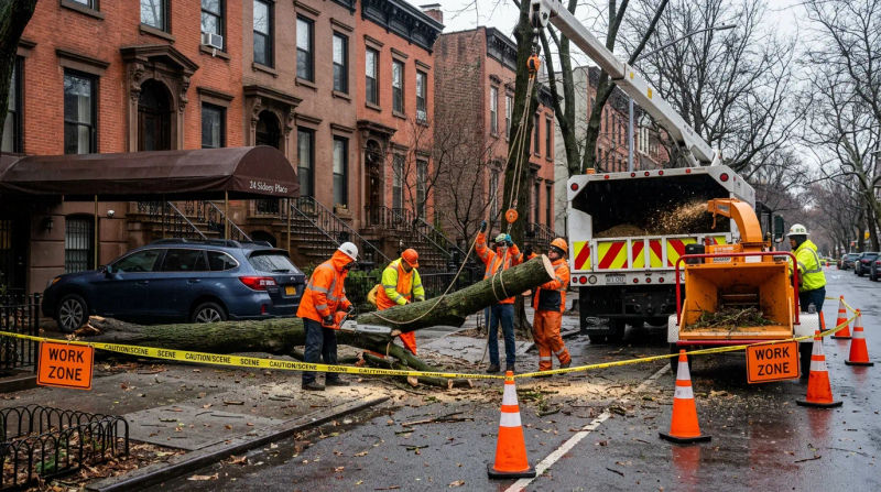 Emergency Storm Cleanup in New York