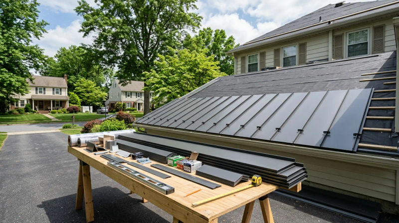 Standing Seam Metal Roof Cost in Claymont, DE: 2026 Guide for Homes
