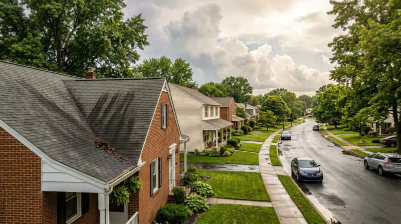 Claymont Roofs in July: Handling Humidity, Algae, and Storms