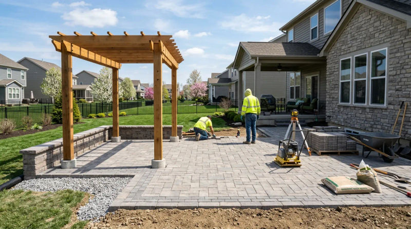 Expert Construction & Landscaping Services in Hilliard