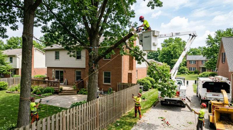 Safe and Professional Tree Removal Construction in Columbus