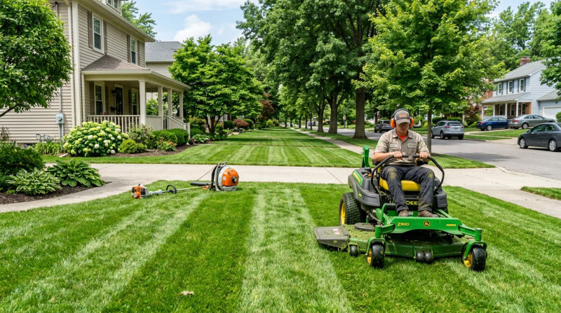 Commercial and Residential Mowing Services in Columbus