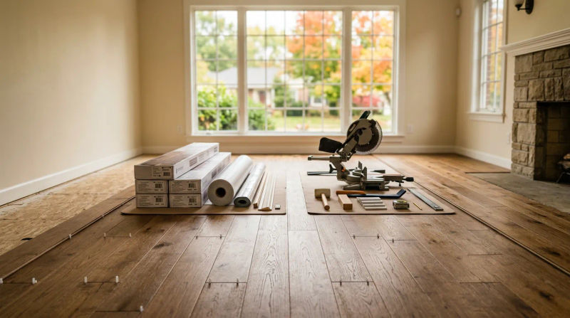 Panel Flooring Installation Cost in Columbus: Materials vs Labor