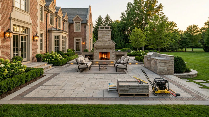 Premium Construction & Landscaping in New Albany