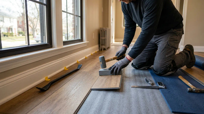 Premium Panel Flooring Construction in Columbus