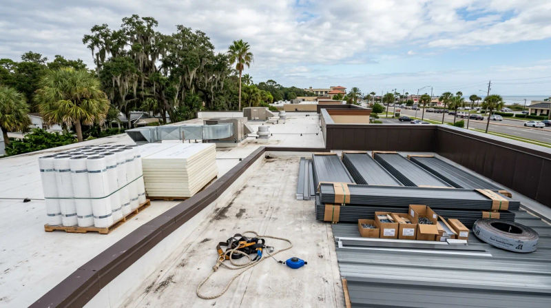 Jacksonville Retail Roof Replacement Cost: TPO vs Metal for Shops