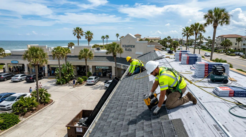 Expert Retail Re-Roofs in St. Augustine Beach