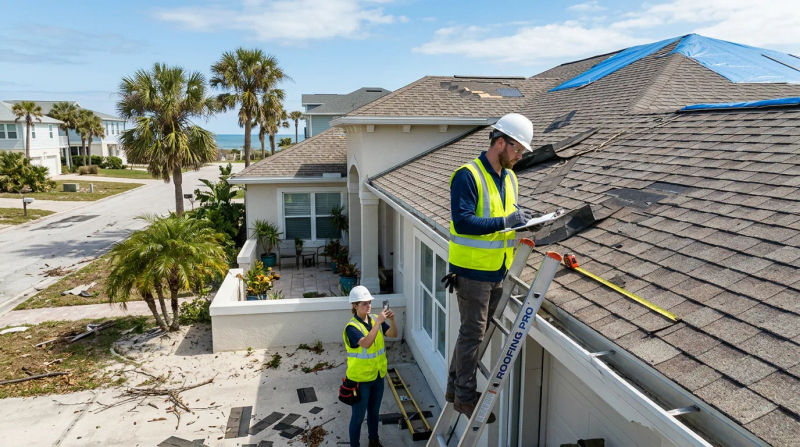 Roofing Insurance Claim Assistance in St. Augustine Beach