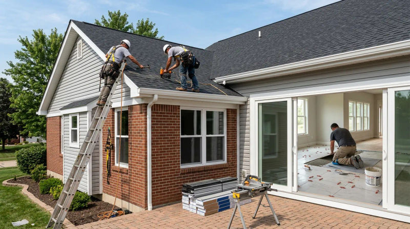 Siding, Roofing, Fascia, Flooring & Tile in Saint Charles