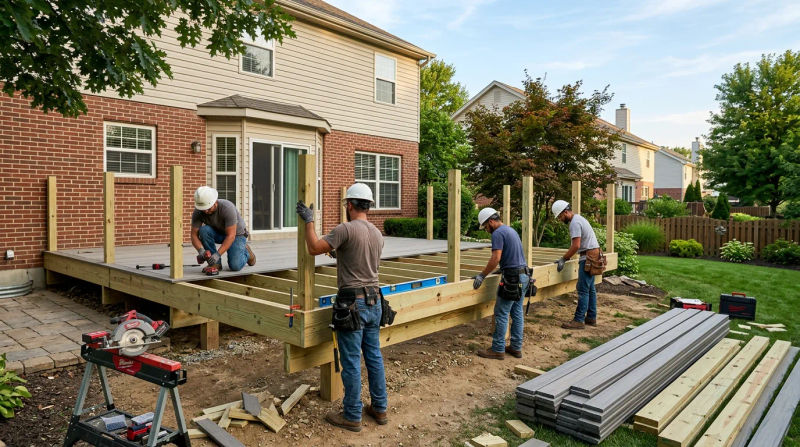 Professional Deck Construction in Saint Charles