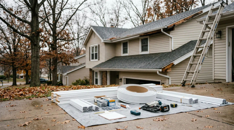 St. Charles Fascia Replacement Cost: What Homeowners Pay in 2026