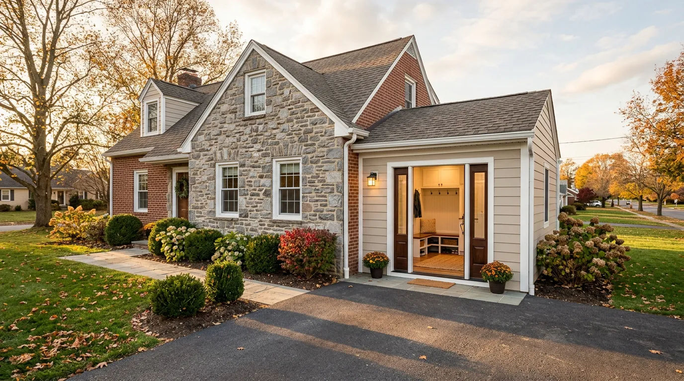 Carlisle Mudroom Addition Case Study: Extra Storage Before Frost
