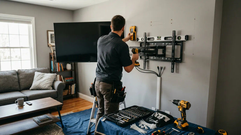 TV Hanging Handyman Services in New Cumberland
