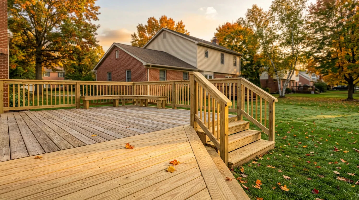 Harrisburg Deck Board Replacement Case Study: Safer Fall Use