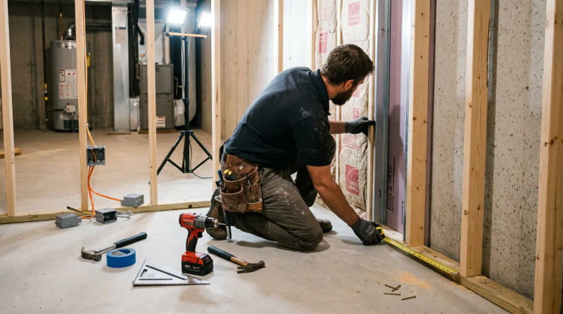 Basement Finishing Handyman in New Cumberland