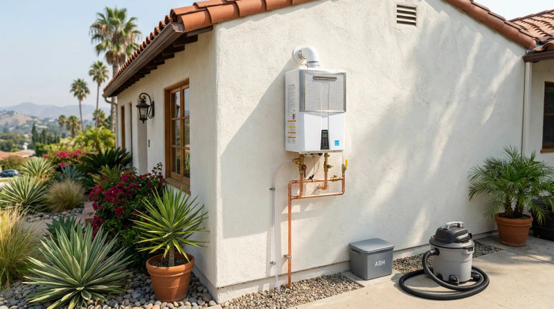 How We Restored a Tankless Heater After Ash in View Park, CA Home