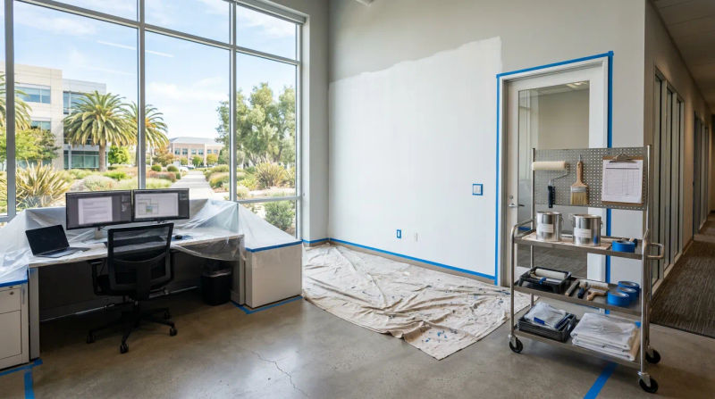 San Jose Office Repaint Costs: Budgeting for Minimal Downtime