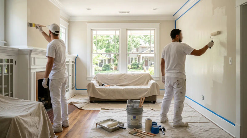 Expert Interior Painting in Decatur