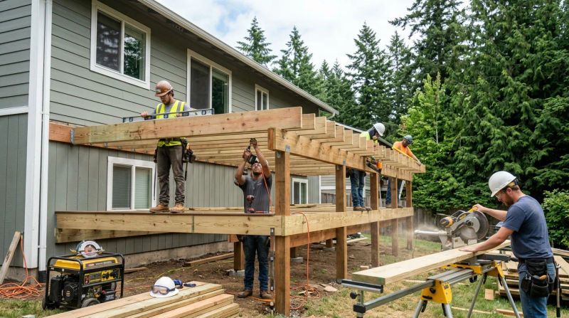 Custom Deck & Porch Contracting in Springfield