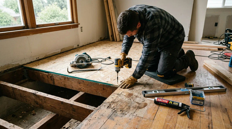 Expert Floor Repair Contracting in Springfield
